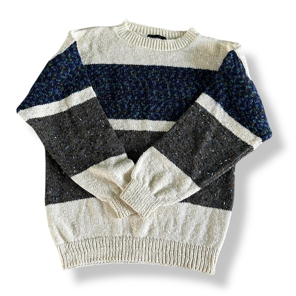 [Tony Lambert] VTG Striped Knit Sweater